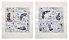 <p><em>Parallel Lines #1 </em>(diptych), Drawing and painting on ink jet print on Hanemuehle paper</p>
<p>Finalist Parkin Drawing Prize 2015</p>